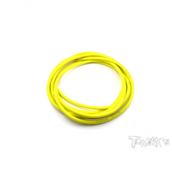 Ʈڸ,14 Gauge Silicone Wire ( Yellow ) 2M (#EA-025Y)