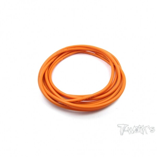 Ʈڸ,14 Gauge Silicone Wire ( Orange ) 2M (#EA-025O)