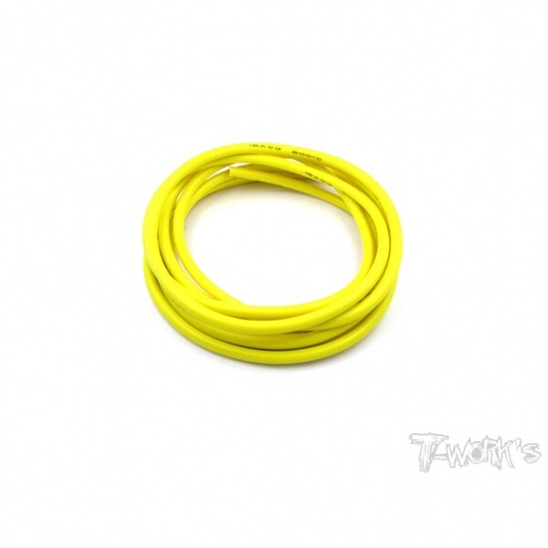 Ʈڸ,12 Gauge Silicone Wire ( Yellow ) 2M (#EA-026Y)